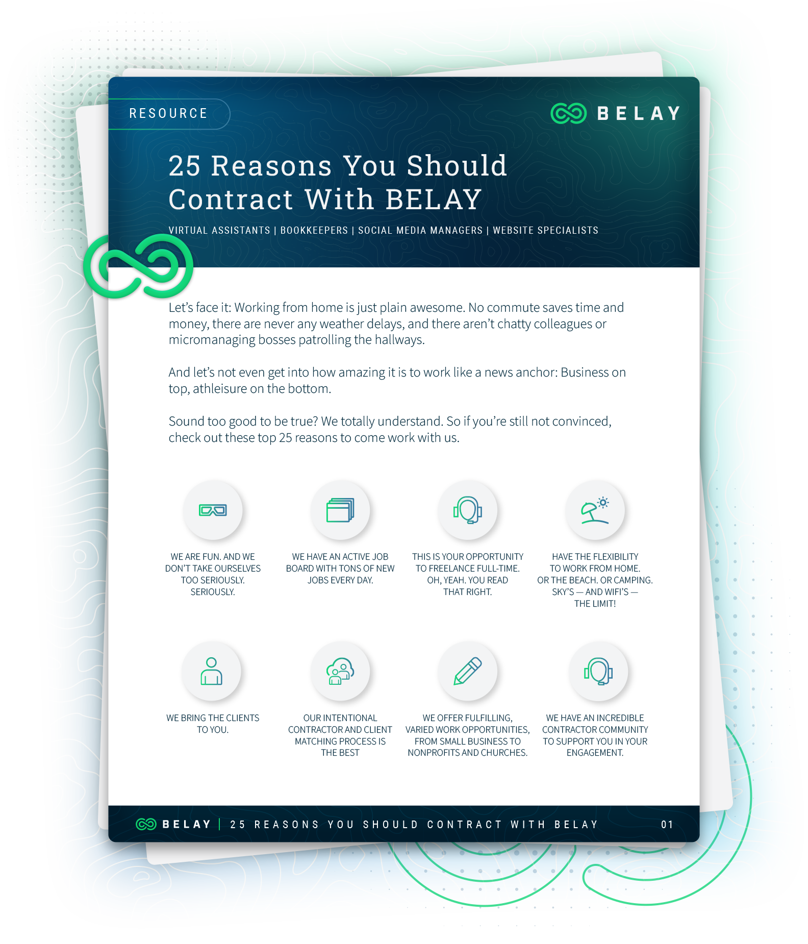 25 Reasons You Should Contract With BELAY