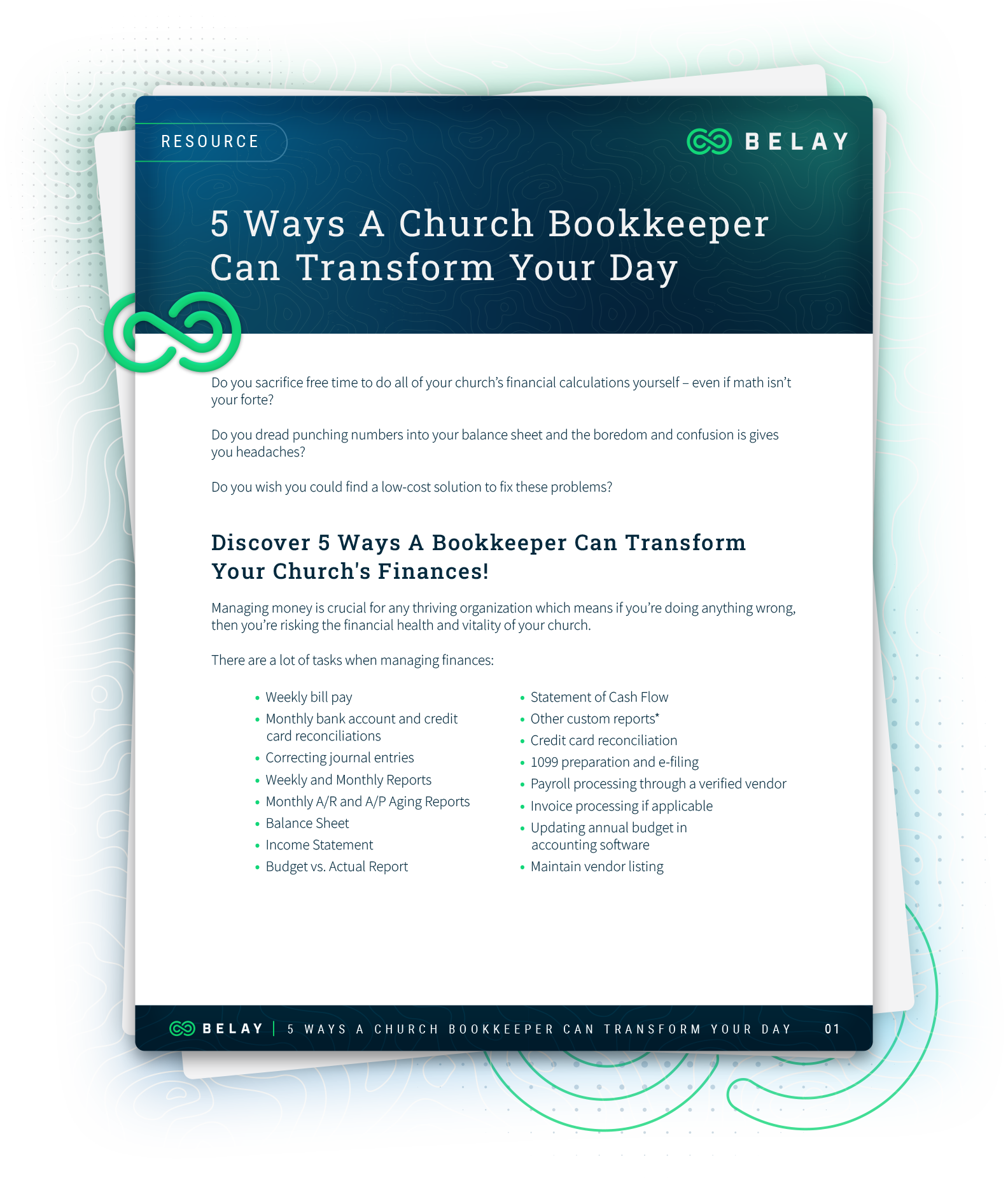 5 Ways A Church Bookkeeper Can Trans