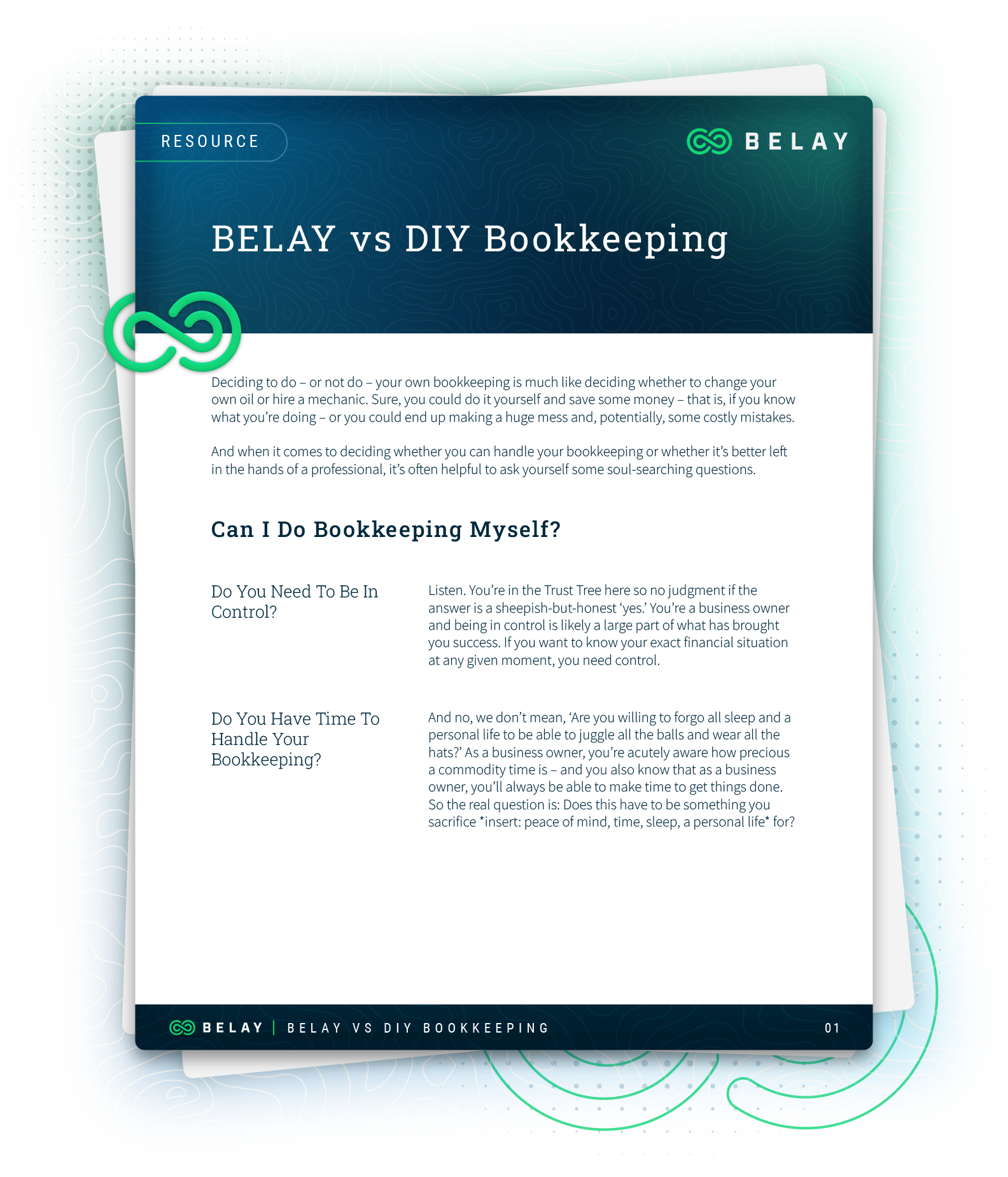 BELAY vs DIY Bookkeeping
