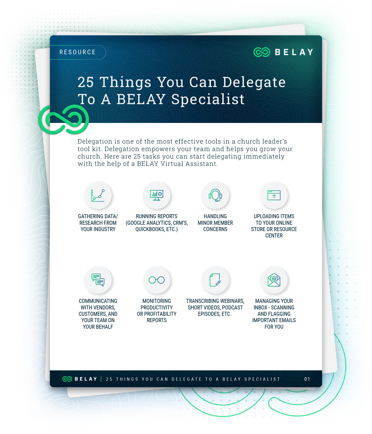 25 Things You Can Delegate To A BELAY Specialist
